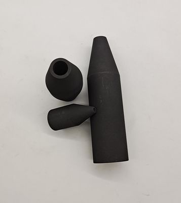 Bom preço. Peças de grafite de carbono com resistência ao desgaste Bico de grafite enrolado em espiral on-line